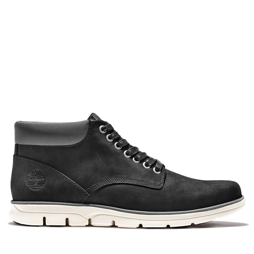 Timberland Chukka Μποτακια Ανδρικα Μαυρα - Bradstreet Δερματινα Sneaker - Greece 8925340-CL